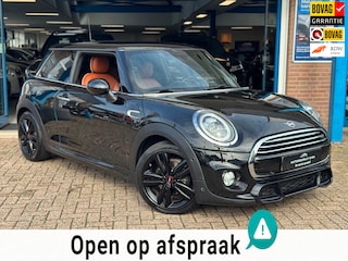 Mini Mini/Cabrio/Clubman/Countryman 3-Deurs 1.5 JCW 2019 ZWART NAVI LEDER LM NAP!
