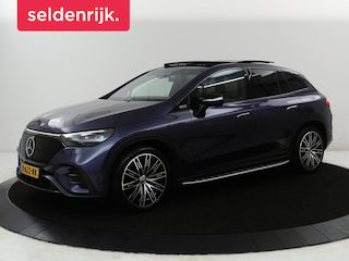 Mercedes-Benz EQE SUV 350 4Matic AMG Line 91 kWh | 97.1% | Panoramadak | Trekhaak | Head up | 360 camera | Adaptive cruise | Stoelkoeling | Memory |