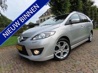 Mazda 5 2.0 Katano 7 Persoons Automaat 2 X Electrische Schuifdeuren Leer Stoelverwarming Cruisecontrol Climatecontrol Xenon Pdc Lm Velgen