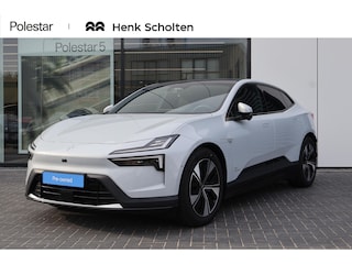 Polestar 4 Long Range Single Motor Prime 100 kWh | Panorama dak | Pilot Assist | 360° 3D Camera | Harman Kardon Premium Sound | ​Head-up display | Verlicht logo | Pixel LED-koplampen met adaptief groot licht | Touchscreen achterin | 12-voudig verstelbare stoelen | Elektrisch verstelbare achterstoelen | Verwarmd stuurwiel en verwarmbare achterstoelen | Klimaatregeling met 3 zones | Intelligente luchtreiniging | 22 kW AC-laden