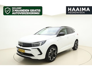 Opel Grandland 1.2 Turbo Automaat Business Elegance | Alcantara | Trekhaak | Navigatie | Camera | Elektrische achterklep | Matrix LED verlichting | Stoel- en stuurverwarming | Zwart dak