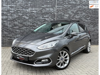 Ford Fiesta 1.0 EcoBoost Vignale Nwe Distr|Panorama|B&O|Full Keyless|Carplay|Led & Xenon|Leder|17"