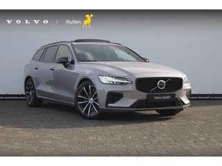 Volvo V60 T8 455PK Automaat Plug-in hybrid AWD Plus Dark Trekhaak / Head up display / / Trekhaak / Panoramadak / Keyless entry / Elektrische achterklep / Stoel - en stuurwielverwarming / BLIS / Adaptieve cruise control / Parkeersensoren met camera
