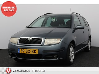 Skoda Fabia Combi 1.4-16V Spirit+/ 15''LMV/ Trekhaak!/ Airco/ Cruise/ C.V.Afstand/ Elek.pakket/ Metallic Lak/ Dakrails.