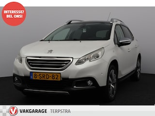 Peugeot 2008 1.6 VTi Féline/ Trekhaak/ Panorama-Dak/ Extra getint glas/ Half-Leder - Alcantara/ Navi/ Clima/ Cruise/ Bluetooth/ Multi. LEDER. Stuur/ Mistl./ PDC V+A/ LED Dagrijverl./ Dakrails.