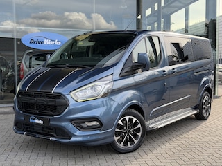 Ford Transit Custom Sport | 310 2.0 TDCI L2H1 Limited DC | Adaptive CC | Leer | Camera | PDC | Carplay | Distributie riem vervangen | Interesse in een bezichtiging of proefrit, bel of app met 06-24282842 / 06-42130156