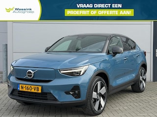 Volvo C40 Recharge Twin Pure electric 408pk Intro Edition | SOH 93% | Navigatie | Winterpack | Panorama dak | Btw-auto