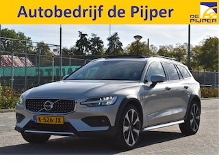 Volvo V60 2.0 B5 AWD Pro 265 pk Lounge Pack | NL-Auto | HUD | Elekt.trekhaak | Stoelverkoeling | Harman/Kardon | 360 gr.camera | Pano | Vol