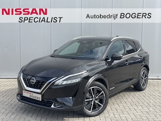 Nissan Qashqai 1.5 e-Power Tekna Navigatie, Panodak, Leder, 19"Lm, El. achterklep, 360 Camera, Bose, Stoel/Stuurverwarming,