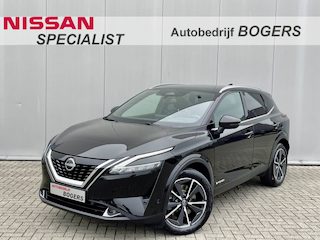 Nissan Qashqai 1.5 e-Power Tekna Navigatie, Panodak, Leder, 19"Lm, El. achterklep, 360 Camera, Bose, Stoel/Stuurverwarming,
