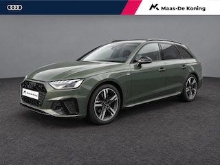 Audi A4 Avant 35 TFSI 150pk S edition Competition · Trekhaak · Camera ·  Stoelverwarming · Apple/Android Car Play · Adaptive Cruise Control ·  Clima · Drive select · Leder/Stof · Garantie t/m 23-07-2028 of 100000km.