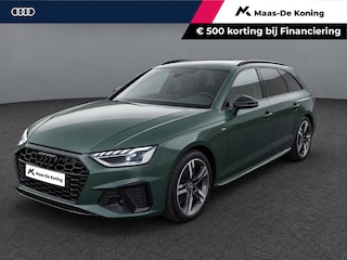 Audi A4 Avant 35 TFSI 150pk S edition Competition · Trekhaak · Camera ·  Stoelverwarming · Apple/Android Car Play · Adaptive Cruise Control ·  Clima · Drive select · Leder/Stof · Garantie t/m 23-07-2028 of 100000km.