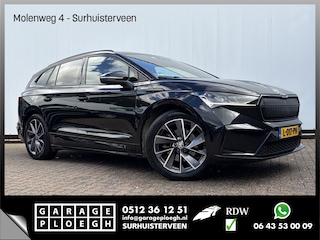 Skoda Enyaq iV 60 Sportline Soh 91,1% Trekhaak Adap.Cruise Stoel/Stuurverw Carplay Matrix Orig.NL
