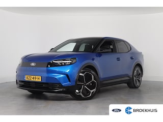 Ford Capri Premium Extended Range AWD 79 kWh | SOH 96% | Stuur/stoel Verwarming | 360 Camera | Adaptieve Cruise | Elektr trekhaak | Massage Zetels | Warmtepomp | Panoramadak