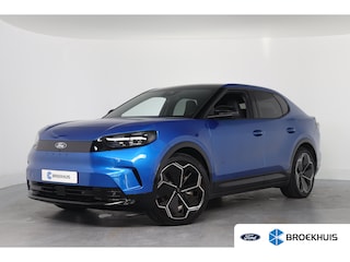 Ford Capri Premium Extended Range AWD 79 kWh | SOH 96% | Stuur/stoel Verwarming | 360 Camera | Adaptieve Cruise | Elektr trekhaak | Massage Zetels | Warmtepomp | Panoramadak