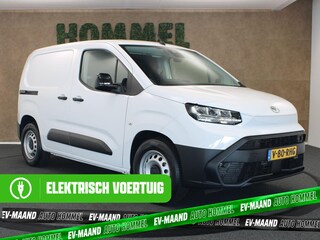 Toyota Proace City Navigator 50 kWh - DIRECT UITVOORRAAD LEVERBAAR - 3 FASE LADEN - SNELWEG LAADMOGELIJKHEID - NAVIGATIE - APPLE CARPLAY/ANDROID AUTO - PARKEERSENSOREN ACHTER - SCHUIF DEUR RECHTS - LAADVLOER - 3 ZITS UITVOERING - 2 LAADKABELS - LICHT EN REGENSENSOR - 16 INCH WIELEN MET BRIDGESTONE BANDEN