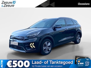 Kia Niro 1.6 GDi PHEV DynamicPlusLine | Climate control | Leder | Stoel,- en stuurverwarming | Keyless | Navigatie | Dodehoek detectie | 16 inch LM-velgen | Parkeercamera |