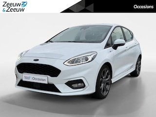 Ford Fiesta 95PK EcoBoost ST-Line | Keyless | Lichtmetalen Velgen | Climate Control | Apple CarPlay/Android Auto | LED Dagrijverlichting | Cruise Control | Armsteun | Elektrische Ramen & Spiegels |