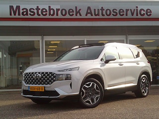 Hyundai Santa Fe 1.6 T-GDI PHEV Premium Plus Sky 7p. 7 persoons, automaat Staat in Hardenberg
