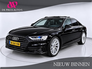 Audi A8 55 TFSI quattro Pro Line Plus Laser/Matrix Light B&O Pano Nachtzicht Softclose Stoelventilatie Verwarmd stuur ACC 360 Camera 20 Inch