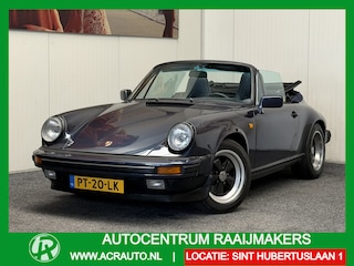Porsche 911 CABRIO 3.2 NL AUTO LEDER ELEKTRISCH BEDIENBARE KAP RADIO/CD MISTLAMPEN VOOR 16" LICHTMETALEN VELGEN ZEER UNIEK !!