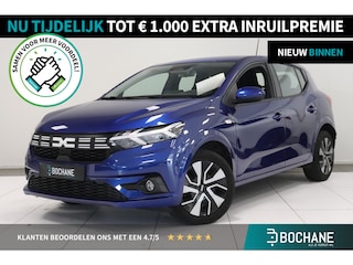 Dacia Sandero 1.0 TCe 90 Expression | Airco | Parkeersensor | Navigatie | Cruise control | AppleCarplay AndroidAuto |