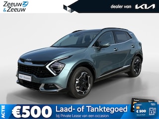 Kia Sportage 1.6 T-GDi Hybrid DynamicPlusLine | Navi | Clima | Adaptive Cruise | Camera | Panorama-/Schuifdak | Stoel-/Stuurverwarming | 18'' LM Velgen | Apple Carplay & Android Auto