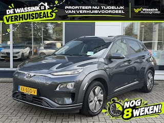 Hyundai Kona EV Premium 64 kWh Open dak I Lederen bekleding I Stoelverwarming