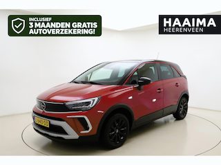 Opel Crossland 1.2 Turbo 110pk GS Line | Navigatie | Trekhaak | Stoel- en stuurverwarming | Achteruitrijcamera | Climate control | Zwart dak