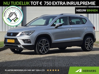 Seat Ateca 1.4 EcoTSI Xcellence / Trekhaak / Lederen Bekleding / 1e Eigenaar / All Season Banden / 360 Graden Camera / Stoelverwarming / Apple Carplay & Android Auto / Elektrische Achterklep / Climate Control /
