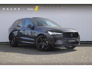 Volvo XC60 T6 350pk Automaat Plug-in AWD Ultra Black Edition Luchtvering/ Bowers & Wilkins/ Leder dashboard/ Adaptive cruise control/ Google infotainment/ 360Camera/ Keyless entry/