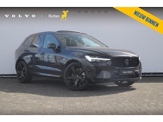 Volvo XC60 T6 350pk Automaat Plug-in AWD Ultra Black Edition Luchtvering/ Bowers & Wilkins/ Leder dashboard/ Adaptive cruise control/ Google infotainment/ 360Camera/ Keyless entry/
