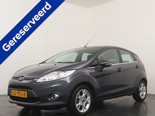 Ford Fiesta 1.4 97PK Titanium | Automaat | 1ste eigenaar & Dealeronderhouden | Trekhaak | Park. sens A | Climate | Bluetooth | Cruise | Voorruitverwarming | Slechts 58.421KM