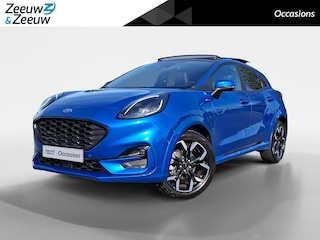 Ford Puma 1.0 EcoBoost Hybrid ST-Line X | NL-Auto | 1e Eigenaar | Panoramadak | Winterpack | Driver assistancepack | Afn. Trekhaak |  B&O Audio | Adaptive Cruisecontrol | Dodehoekdetectie | Climate Control | 18" Lichtmetaal | Dealer onderhouden! |