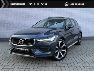 Volvo V60 B5 AWD Pro | Trekhaak | Panoramadak | Head-up Display | Harman Kardon Audio | Parkeerverwarming | 360° Camera | Parkeersensoren | Stoelverwarming voor en achter | Elektrisch Verstelbare Voorstoelen | Cruise Control Adaptief | BLIS