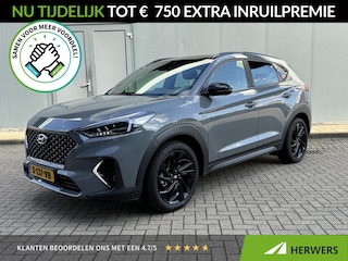 Hyundai Tucson 1.6 T-GDI 4WD N-Line / Automaat / Trekhaak / Navigatie / Cruise Control Adaptief / Elektrische Achterklep / Stoel&Stuur Verwarming / Camera / Apple&Android Carplay