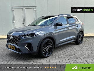 Hyundai Tucson 1.6 T-GDI 4WD N-Line / Automaat / Trekhaak / Navigatie / Cruise Control Adaptief / Elektrische Achterklep / Stoel&Stuur Verwarming / Camera / Apple&Android Carplay