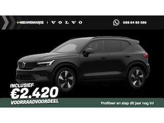 Volvo EX40 Single Motor Plus Europe 70 kWh | Adaptieve cruise control | Harman Kardon Audio | 360 camera | Elektrisch verstelbare stoelen | 19" velgen | Stoelverwarming | Stuurwielverwarming | Warmtepomp | Getint glas