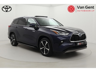 Toyota Highlander 2.5 AWD Hybrid Premium | Panoramadak | Treeplanken | 360 camera | Leder | Head-up display | JBL | 20 inch | Stoelventilatie | Stuurwiel verwarmd | Navigatie | Apple Carplay / Android Auto | Dodehoek detectie
