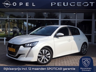 Peugeot 208 Active PureTech 75pk, Rijklaarprijs, Parkeerhulp Navigatie LED Verlichting