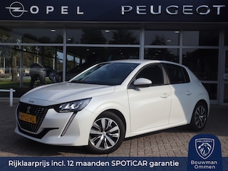 Peugeot 208 Active PureTech 75pk, Rijklaarprijs, Parkeerhulp Navigatie LED Verlichting