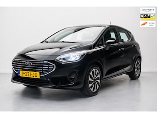 Ford Fiesta 1.0 EcoBoost 125PK Hybrid Titanium NL-auto [ Carplay LED Draadloze Telefoonlader Parkeersensoren Climate Control ]
