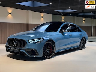 Mercedes-Benz S-klasse AMG 63 S E Performance|Pano|HUD|Keyless|360|4D Burmester|Massage|Matrix|Stoel verwarm en ventil|Carbon
