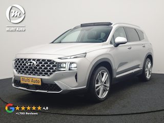Hyundai Santa Fe 1.6 T-GDI PHEV Premium Sky 266pk Dealer O.H. | Panodak | Adaptive Cruise | Head Up | 360 Camera | Krell Audio | Lederen Sportstoelen Memory & Ventilatie | Keyless | Blis | Stoelen & Stuur Verwarmd | Apple Carplay | Navigatie |  DAB | Plug In Hybrid |