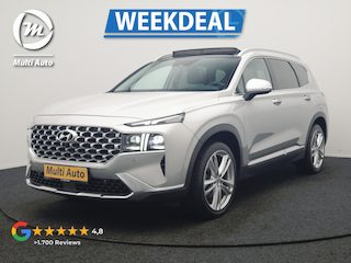 Hyundai Santa Fe 1.6 T-GDI PHEV Premium Sky 266pk Dealer O.H. | Panodak | Adaptive Cruise | Head Up | 360 Camera | Krell Audio | Lederen Sportstoelen Memory & Ventilatie | Keyless | Blis | Stoelen & Stuur Verwarmd | Apple Carplay | Navigatie |  DAB | Plug In Hybrid |