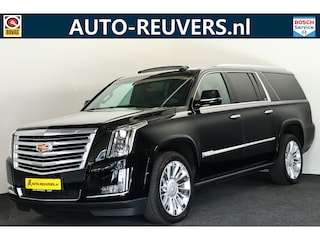 Cadillac Escalade 6.2 V8 Platinum ESV Panonrama / Opendak / ACC / Koelkast / Camera / Treeplanken