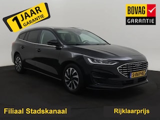 Ford Focus Wagon 1.0 EcoBoost Hybrid Titanium Gratis Afleverpakket! | Achteruitrijcamera | Winterpakket |