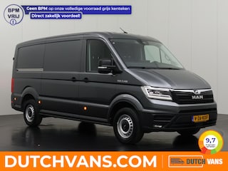 MAN TGE 2.0TDi 140PK L3H2 Exclusive | Led | 2xSchuifdeur | Navigatie | Camera | Airco | Cruise | 3-Zits