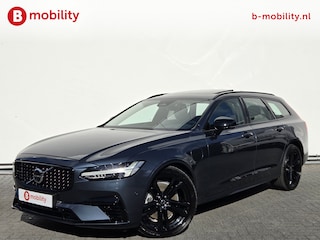 Volvo V90 2.0 T8 Plug-in hybrid AWD Ultra Dark Trekhaak 2100kg Panoramadak NL Auto! | Head-Up | ACC | Bowers&Wilkins | 360 camera | Leer