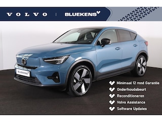 Volvo C40 Extended Range Ultimate 82 kWh - Panoramadak - IntelliSafe Assist & Surround - 360 Graden Camera - Verwarmde voorstoelen & stuur - Draadloze tel. lader - Parkeersensoren voor & achter - Elektr. bedienb. voorstoelen met links geheugen - Extra getint glas - Inklapbare trekhaak - 20' LMV